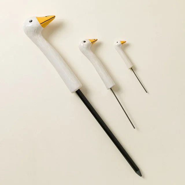 Garden Goose Plant Stakes